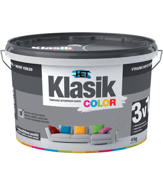 Het Klasik Color 0167 sivý betónový 4kg - dopredaj