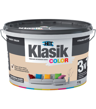 Het Klasik Color 0247 béžový krémový 4kg  - dopredaj