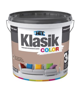 Het Klasik Color 0257 hnedý orechový 1,5kg