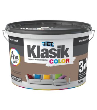 Het Klasik Color 0297 hnedý nugátový 7kg+1kg