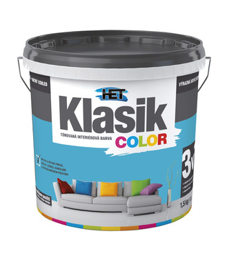 Het Klasik Color 0487 modrý tyrkysový 1,5kg - dopredaj