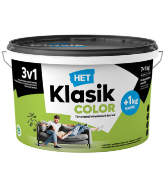 Het Klasik Color 0597 zelený svetlý 7kg