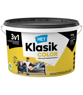 Het Klasik Color 0618 žltý sýty 4kg