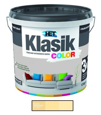 Het Klasik Color 0637 žltooranžový 1,5kg