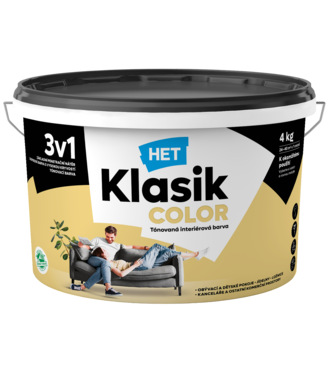 Het Klasik Color 0637 žltooranžový 4kg