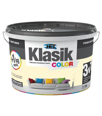 Het Klasik Color 0667 žltý vanilkový 7kg+1kg - dopredaj