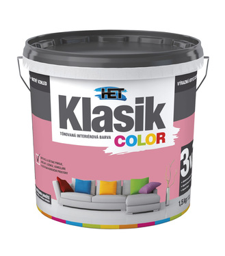 Het Klasik Color 0837 ružový 1,5kg - dopredaj