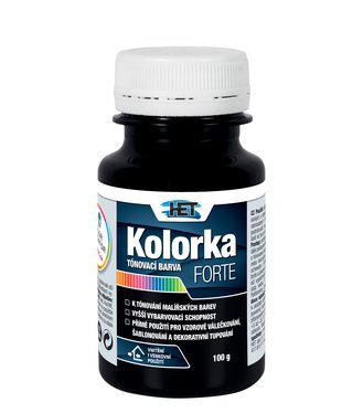 Het Kolorka Forte 0196 čierna 100g