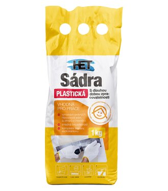 Het Sádra plastická 1kg
