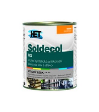 Het Soldecol HG 1000 biely - Syntetická lesklá farba 0,75l