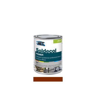 Het Soldecol Primer 0840 červenohnedý 0,75l - základná syntetická farba