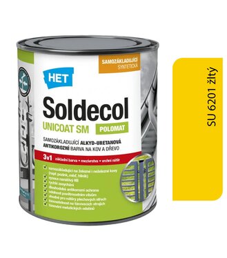 Het Soldecol Unicoat SM SU 6201 žltý 0,6l