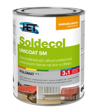 Het Soldecol Unicoat SM SU 8191 červený 0,6l