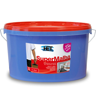 Het Supermalba - Interiérová biela farba 10kg+1kg zdarma