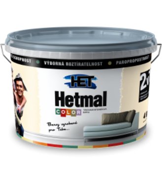 Hetmal Color 0133 Eva Šedá - Svetlá interiérová farba 8kg