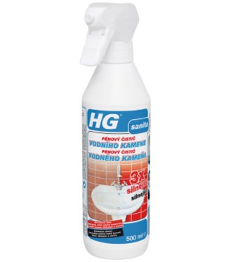 HG Penový čistič vodného kameňa Extra silný 500ml