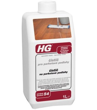 HG Špeciálny čistič na parketové podlahy 1l