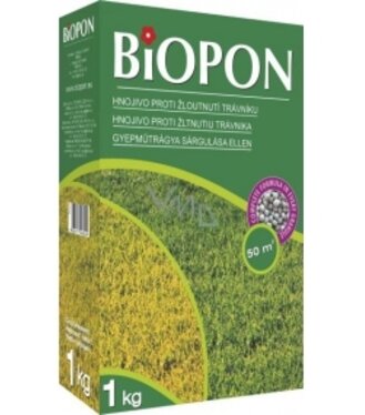 Hnojivo Bopon na trávnik proti žltnutiu 1 kg