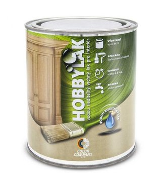 Hobbylak matný, Interiérový lak na drevo 3l