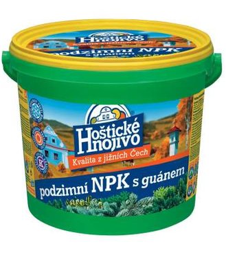 Hoštické hnojivo NPK s guánom jeseň 4.5kg