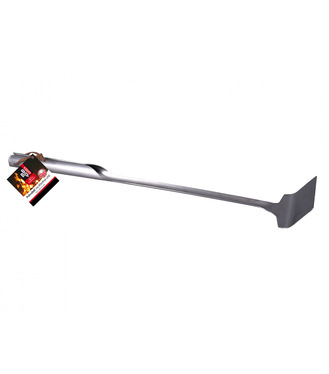 Hrable na drevené uhlie BBQ nerezové 53x10x5cm