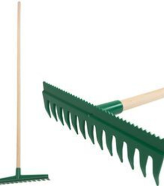 Hrable vyrovnávacie R140 13zubé plastové 160cm s urovnávacou hranou