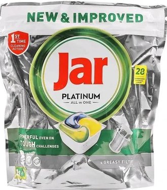 Jar Platinum All in 1 Tablety do umývačky riadu 28ks