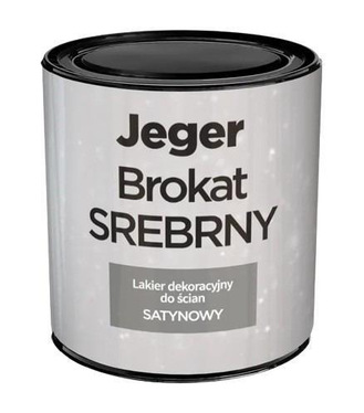 Jeger Brokát gel strieborný 0.5L