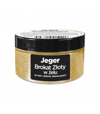 Jeger Brokat gel zlatý 100ml