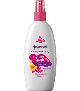 Johnson`s Baby Kondicionér pre deti v spreji Shiny Drops 200ml
