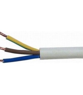 Kabel CYSY 2X 0.75 H05VVH2-F biely