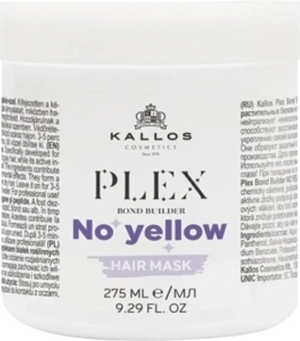 Kallos PLEX No yellow maska 275ml