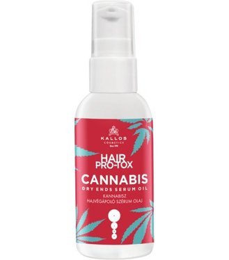 Kallos Pre-Tox Sérum na vlasy Konopné na suché končeky vlasov (Dry Ends Serum Oil) 50ml
