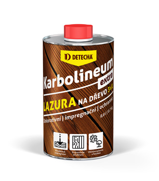 Karbolineum Extra Bezfarebný 0,7kg - lazúra 3v1