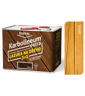 Karbolineum Extra Pínia 3,5kg - lazúra 3v1