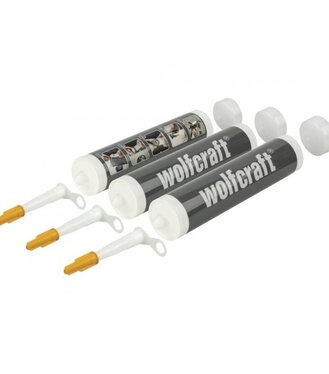 Kartuša Wolfcraft prázdna 310ml - 3ks 4044000