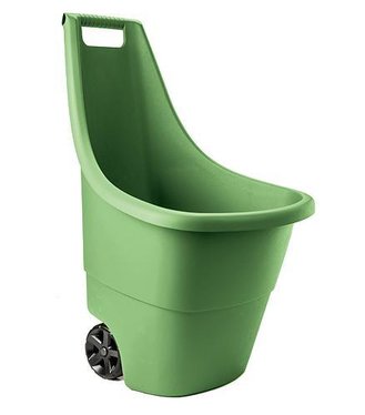 Keter® EASY GO Zelený plastový vozík, 50l, 51x56x84 cm