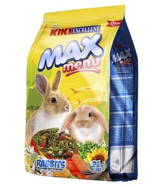 KIKI MAX Menu Rabbit krmivo pre zajace 1kg