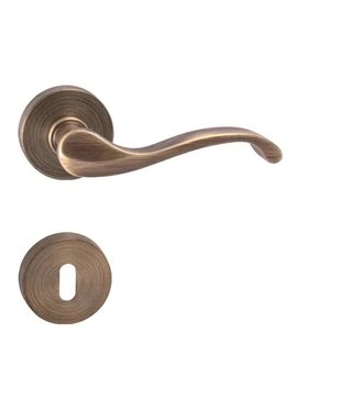 Kľučka FO-Cast-R KL/KL WC bronz matný B04