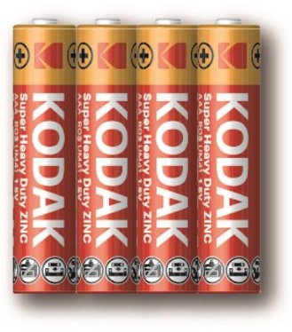 Kodak HD R03-AAA Batérie 4ks