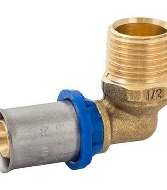 Koleno lis.20x1/2`M vonkajší KZ light