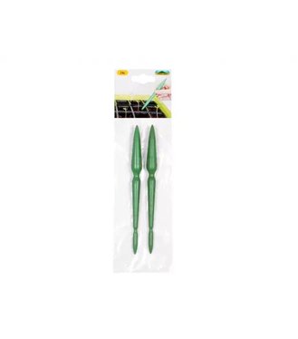 Kolík pikýrovací plastový zelený 17cm 2ks