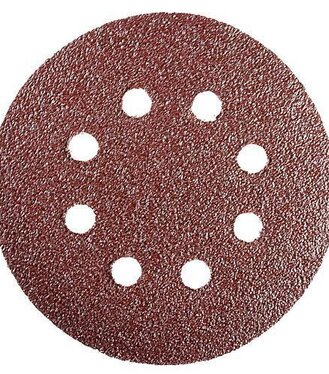 Koner D38-Výsek 125mm, P040, 8dier, brúsny, okrúhly, 10ks