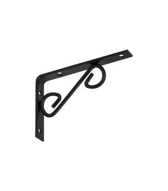 Konzola dekoratívna jednoduchá WOP 150 C čierna 150x100mm