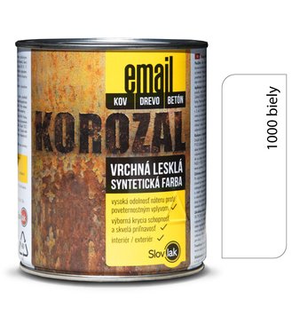 Korozal EMAIL 1000 biely 0,75 kg