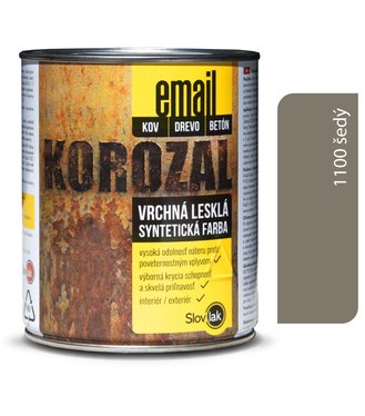 Korozal EMAIL 1100 šedý 0,75kg