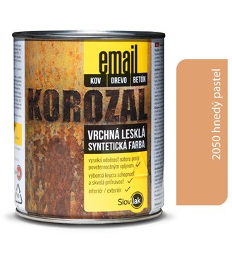 Korozal EMAIL 2050 hnedý pastel 0,75kg