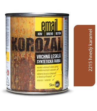 Korozal EMAIL 2215 hnedý karamel 3kg