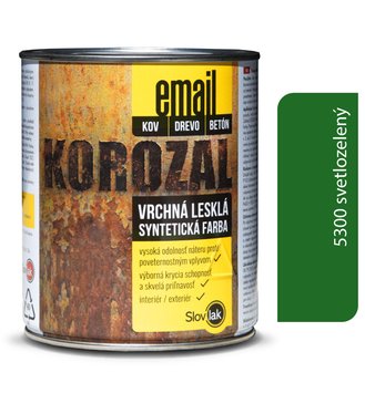 Korozal EMAIL 5300 svetlozelený 0,75kg