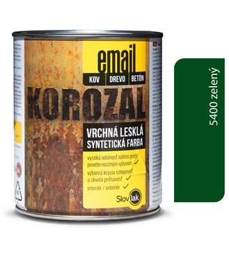 Korozal EMAIL 5400 zelený 0,75kg